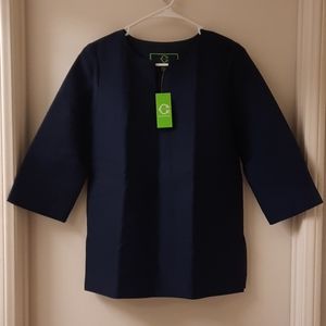 C. Wonder Indigo Solid Tee